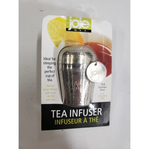 Joie MSC Tea‎ Infuser Steeper Silver 18/8 Stainless Steel Ball/Basket - Picture 1 of 5